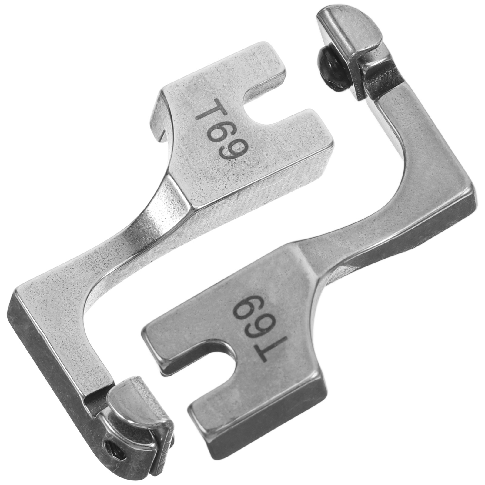 Zipper Foot Presser - 2Pcs Heavy-Duty Steel Adjustable Invisible Zipper