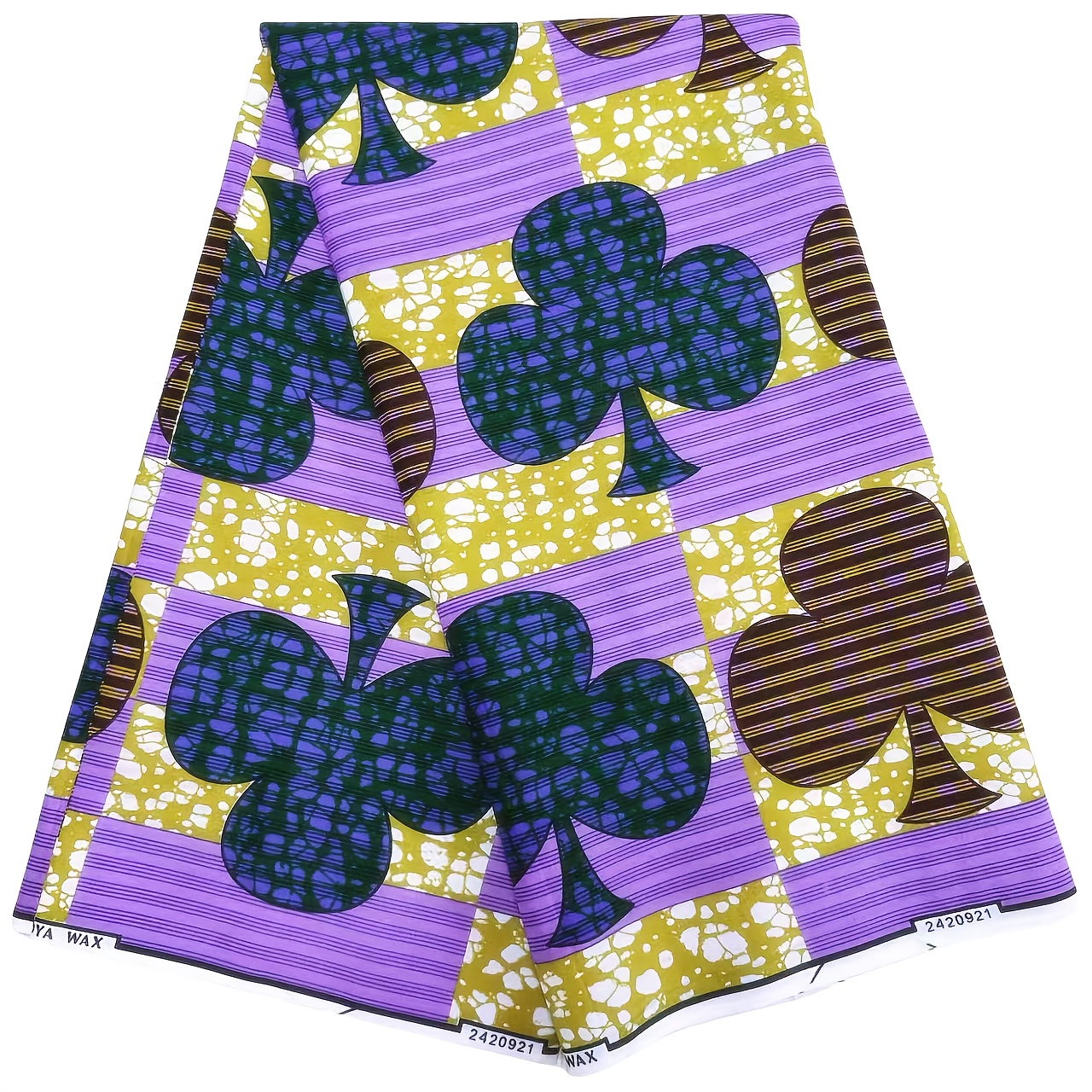Sewing Geotextile Fabric - 6yards Ankara African ethnic wax printed