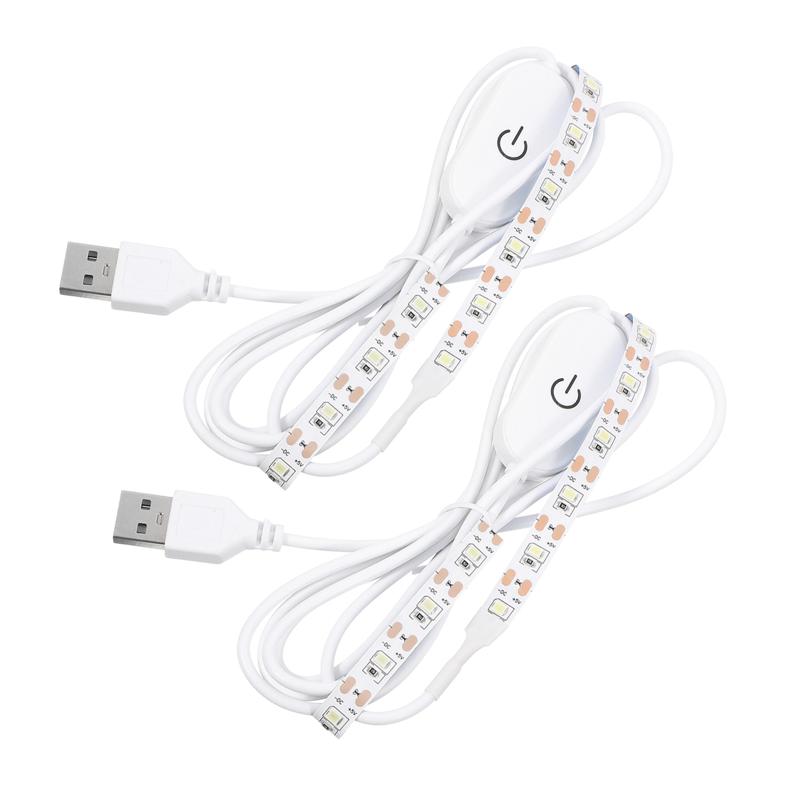 Sewing Expert - 2Pcs Touch Dimmable LED Strip Light