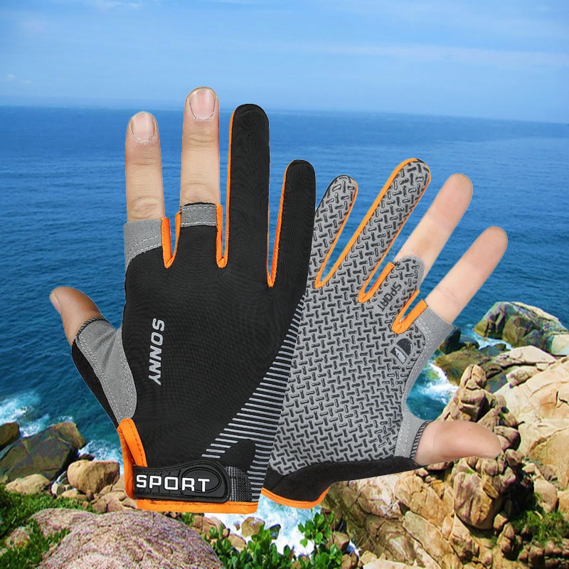 Sewing Knit - Fishing Catching Gloves Protect Hand Professional