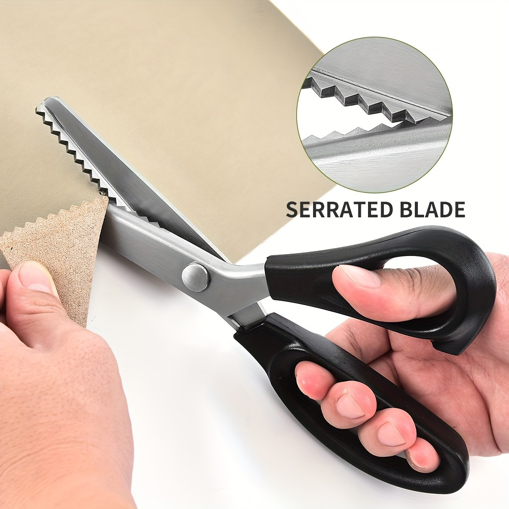 Pinking Shear Blade - Professional Pinking Shears with Serrated Blades