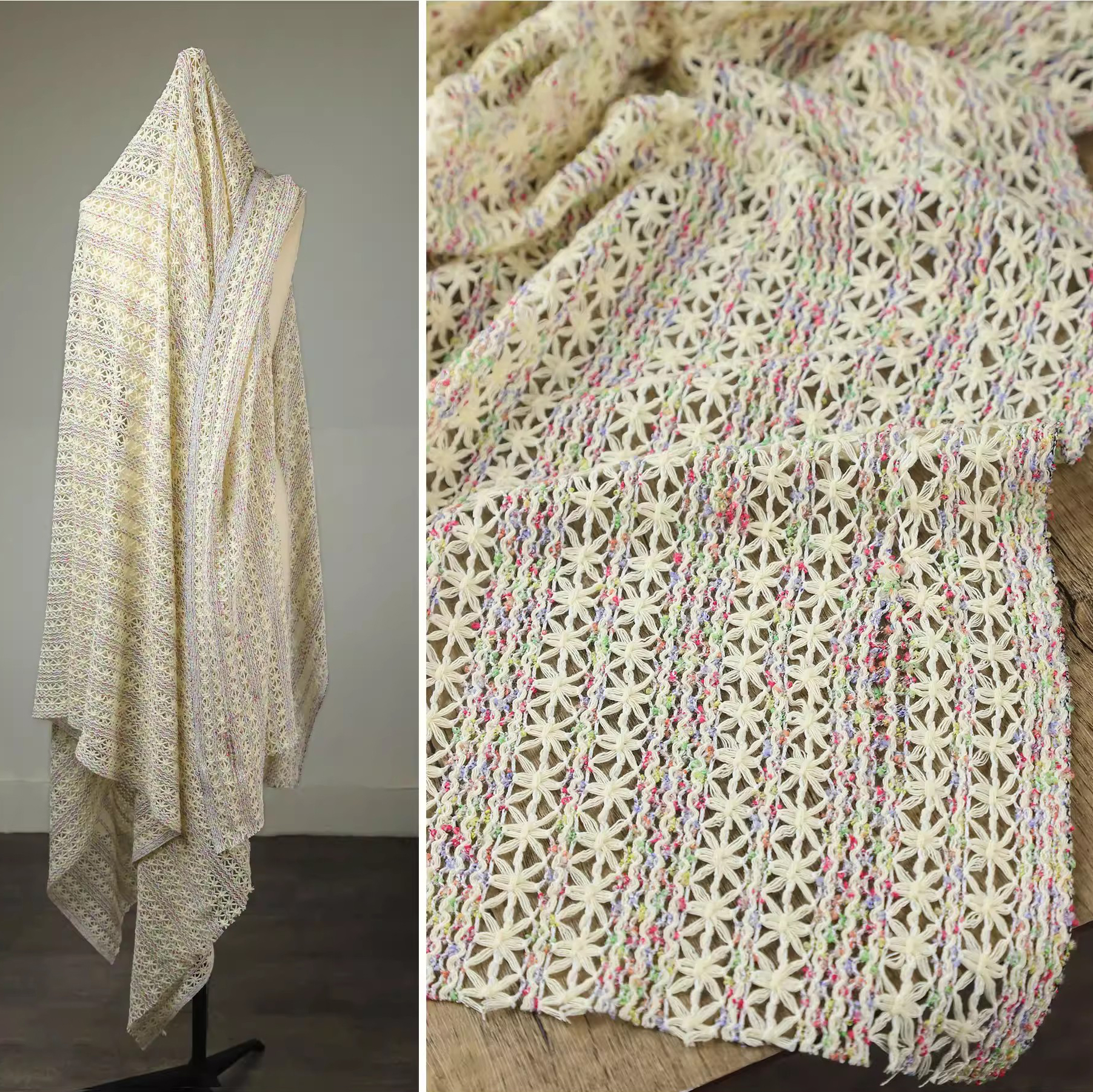 1yard crochet knitting fabrics - Sewing Knit review and price