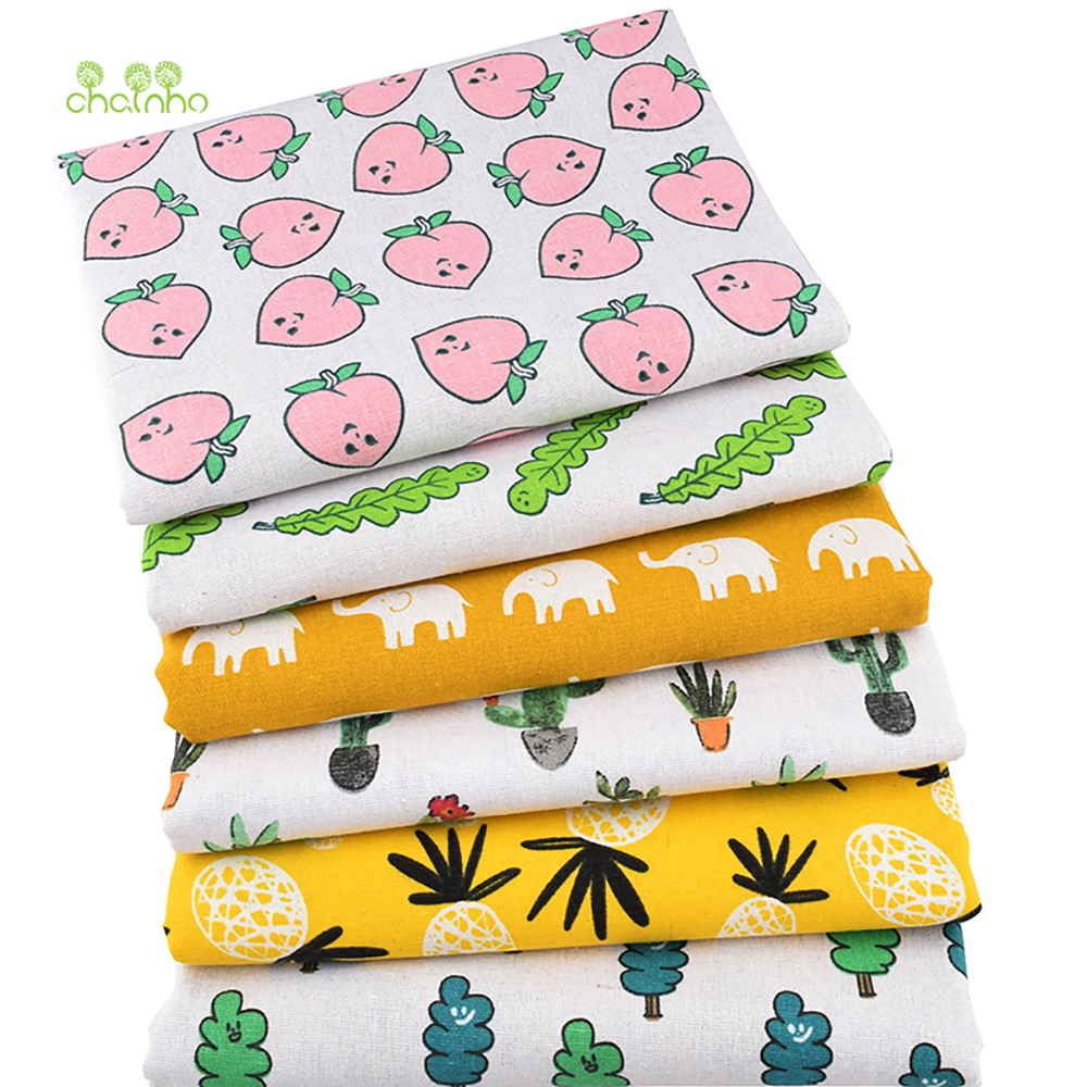 Chainho,Printed Cotton Linen F - Sewing Geotextile Fabric review and price