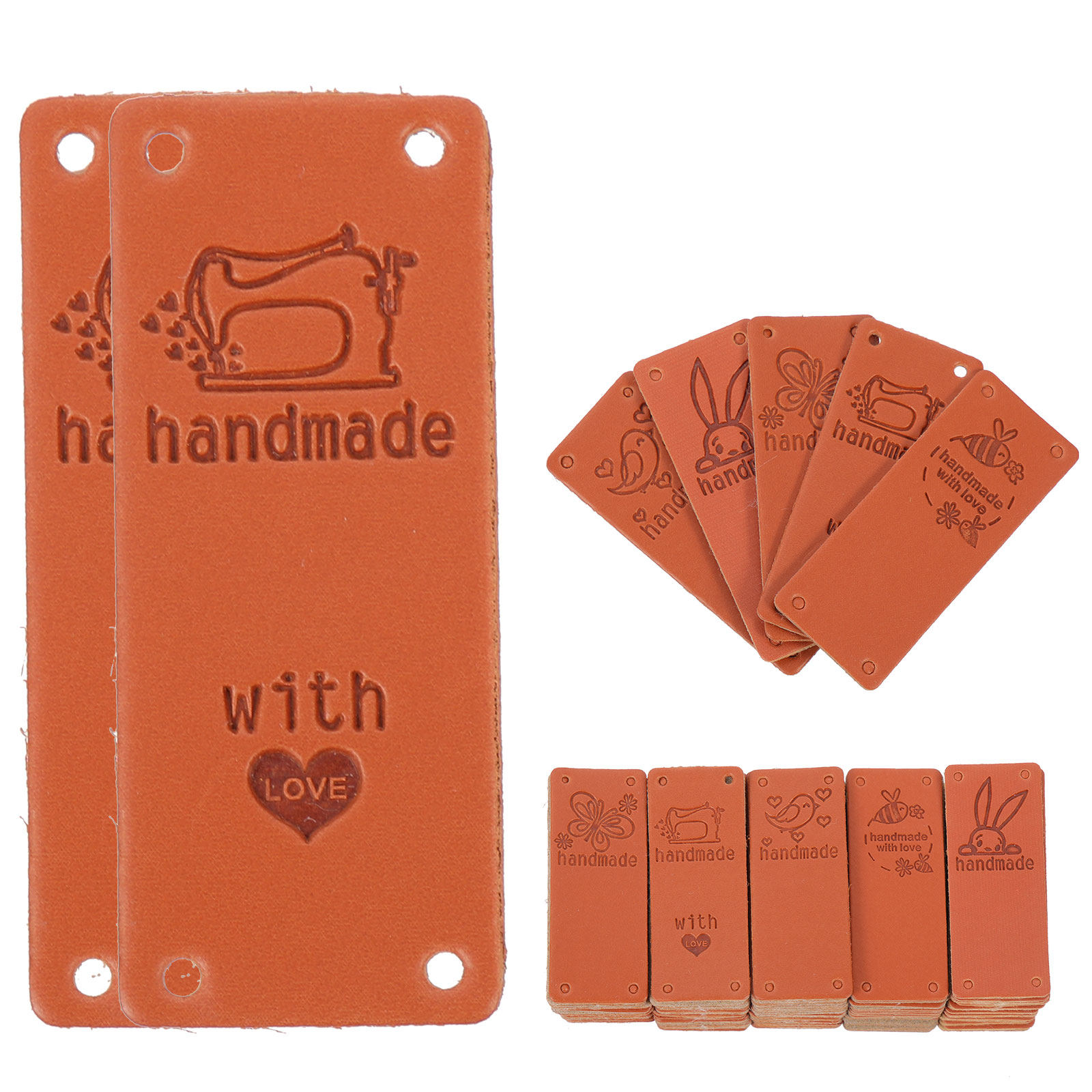 100Pcs Embossed Color Change C - Sewing Labels review and price