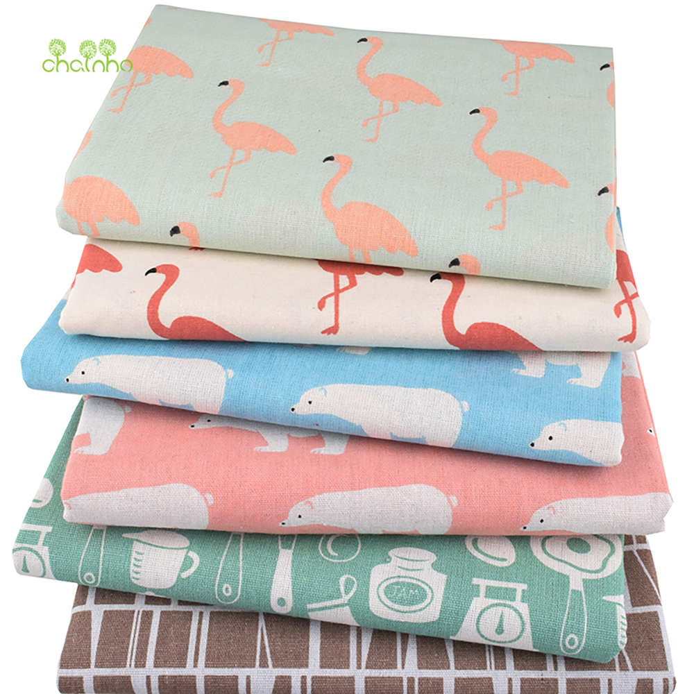 Chainho,Printed Cotton Linen F - Sewing Geotextile Fabric review and price