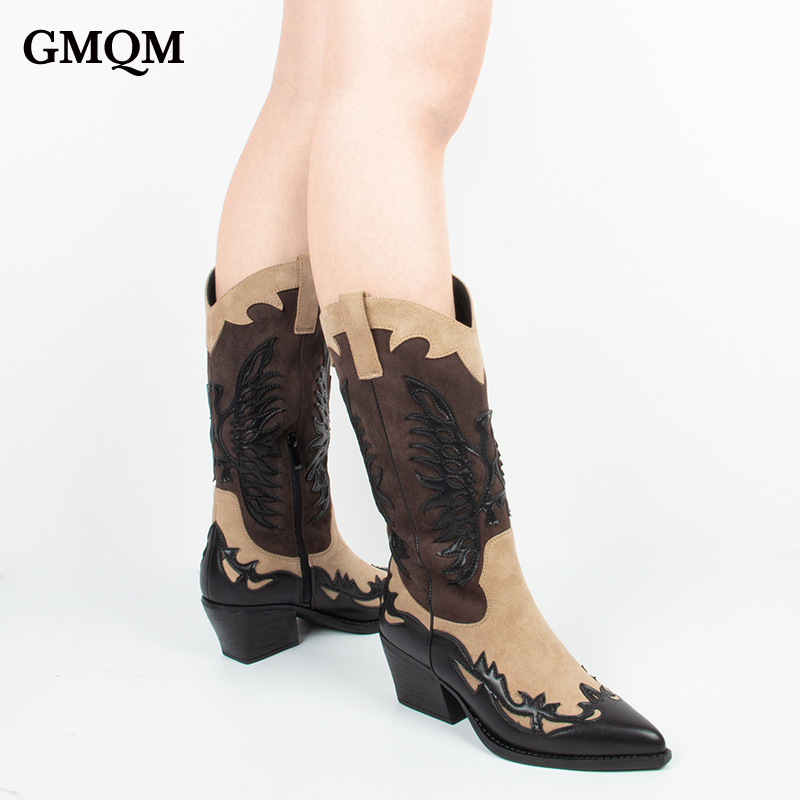 GMQM 2025 Women's Mid Calf Boo - Sewing Zipper review and price