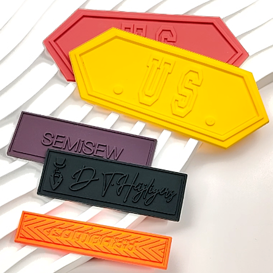 Recycled Custom PVC Patch Sili - Sewing Labels review and price