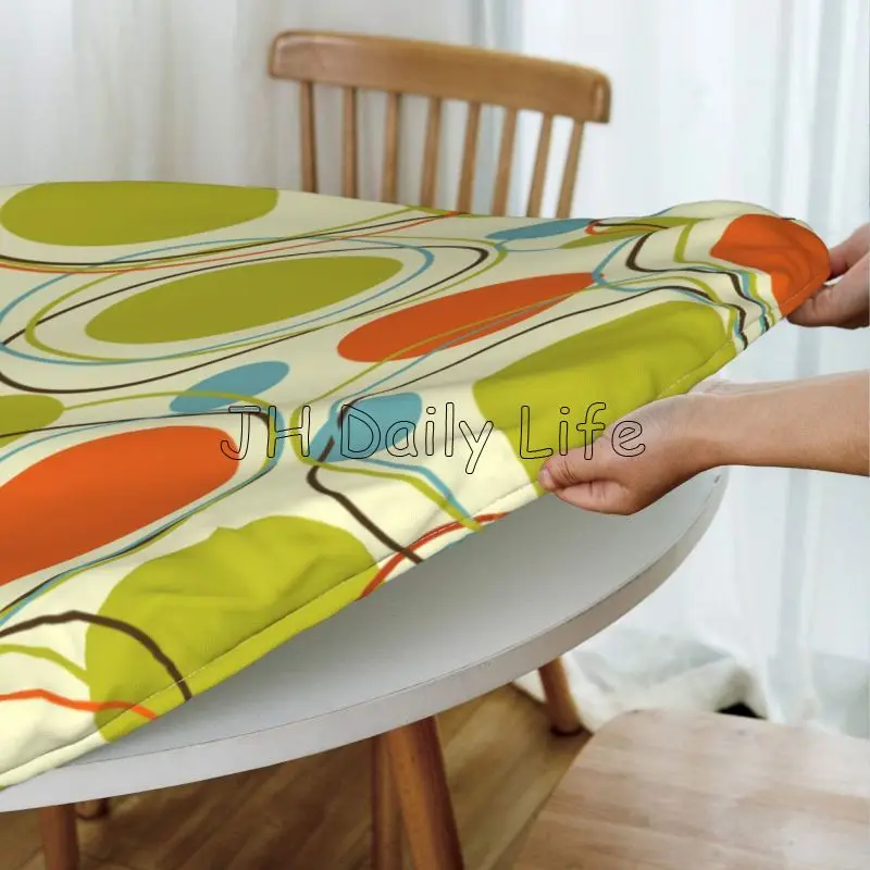 1950s Retro Yellow Abstract Mi - Century Textile & Sewing Supply Hours review and price