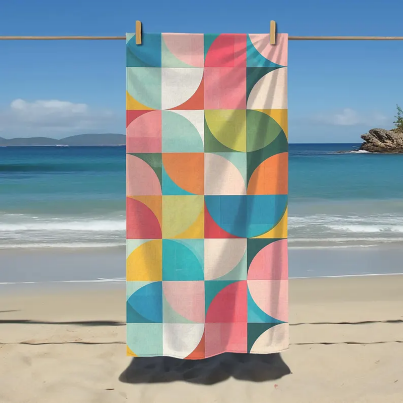Mid Century Modern Color Block - Century Textile & Sewing Supply Hours review and price