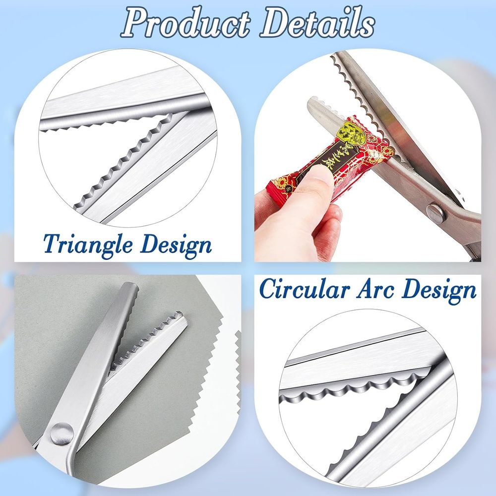 Pinking Shears with Scalloped  - Pinking Shear Blade review and price