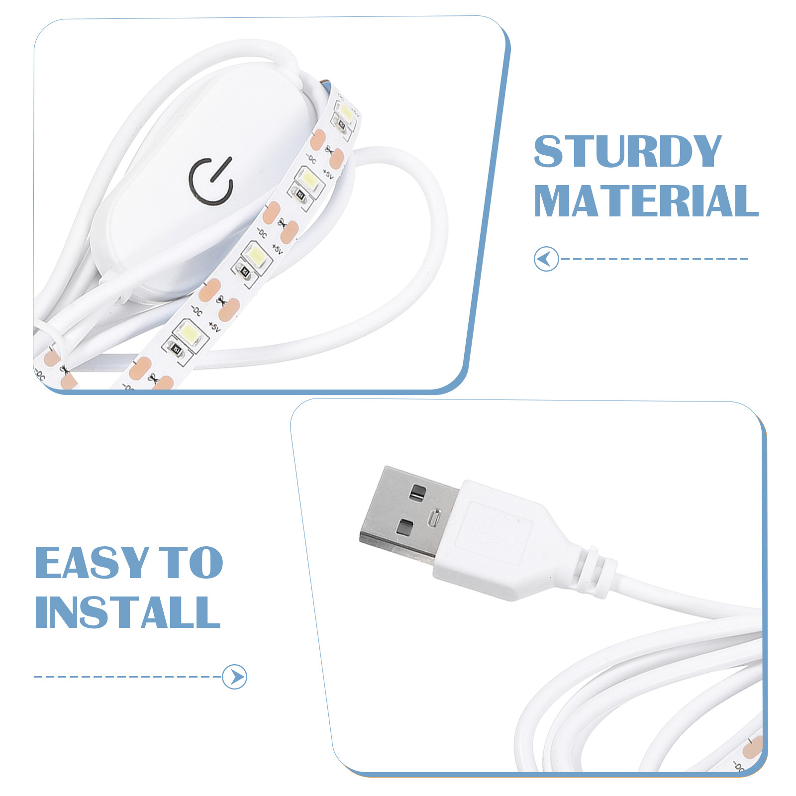 2Pcs Touch Dimmable LED Strip  - Sewing Expert review and price