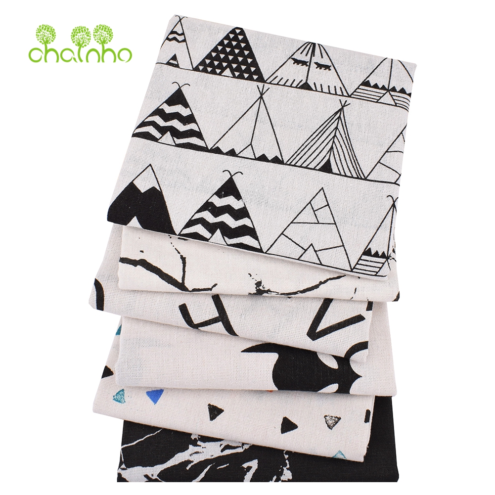 Chainho,Printed Cotton Linen F - Sewing Geotextile Fabric review and price