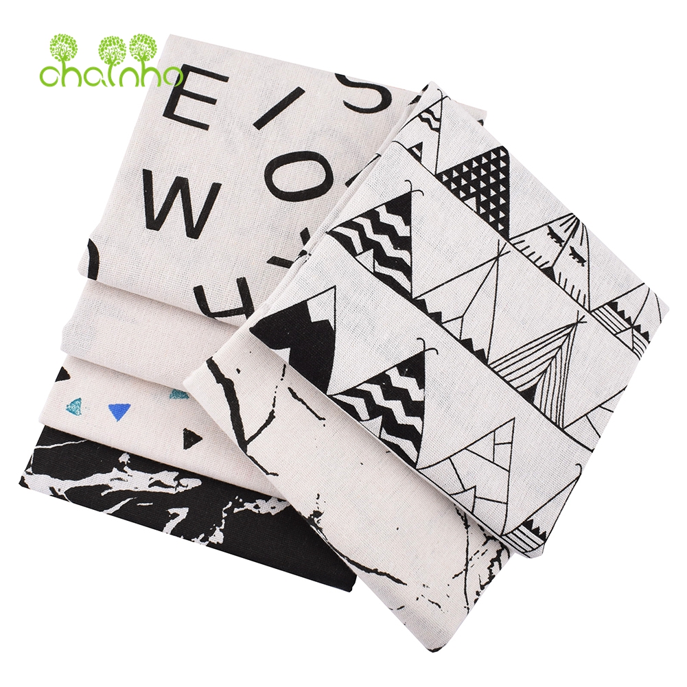Chainho,Printed Cotton Linen F - Sewing Geotextile Fabric review and price