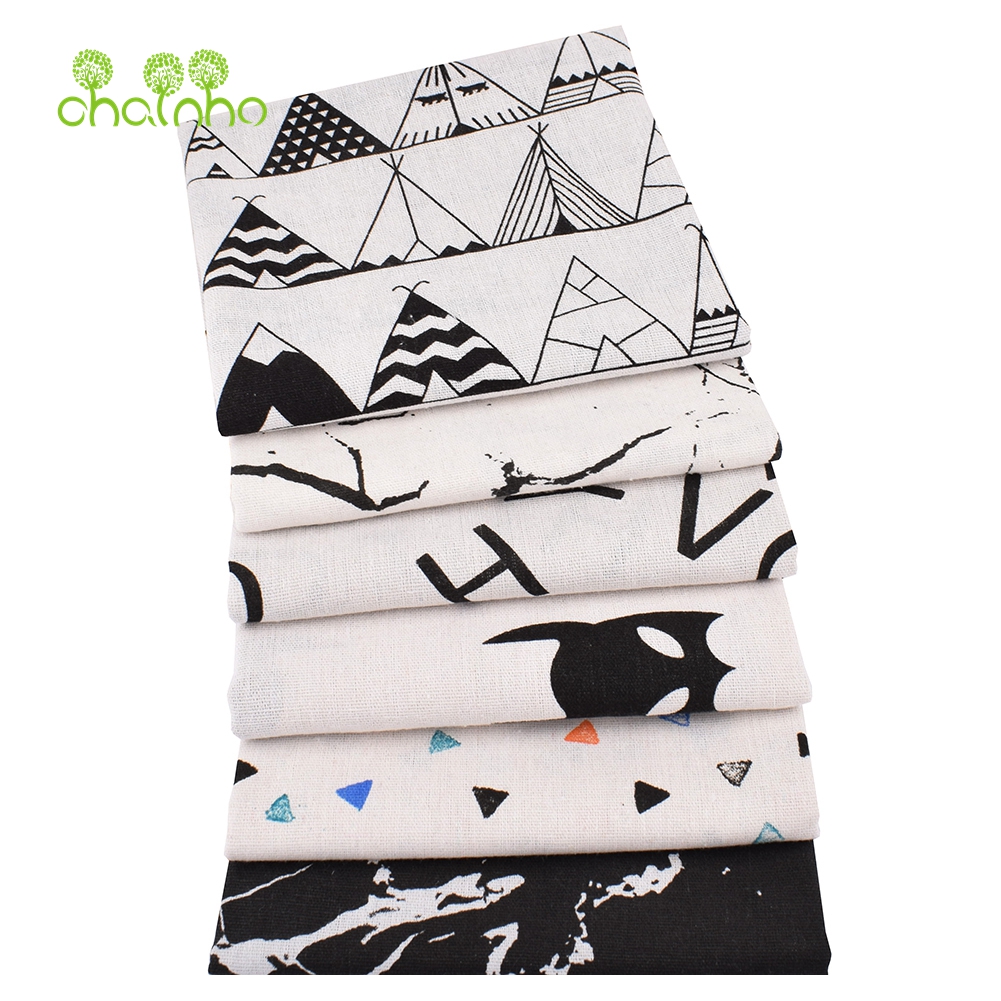 Chainho,Printed Cotton Linen F - Sewing Geotextile Fabric review and price