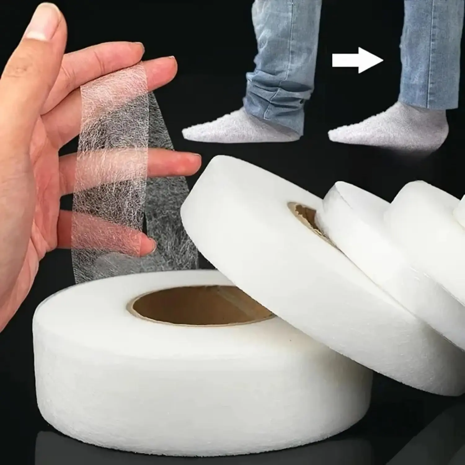 Double-Sided Iron-On Hem Tape  - Hem Tape Fusible review and price