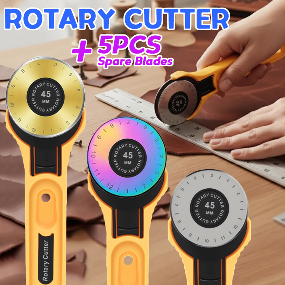 45mm Rotary Fabric Cutter Leat - Sewing Necessities review and price