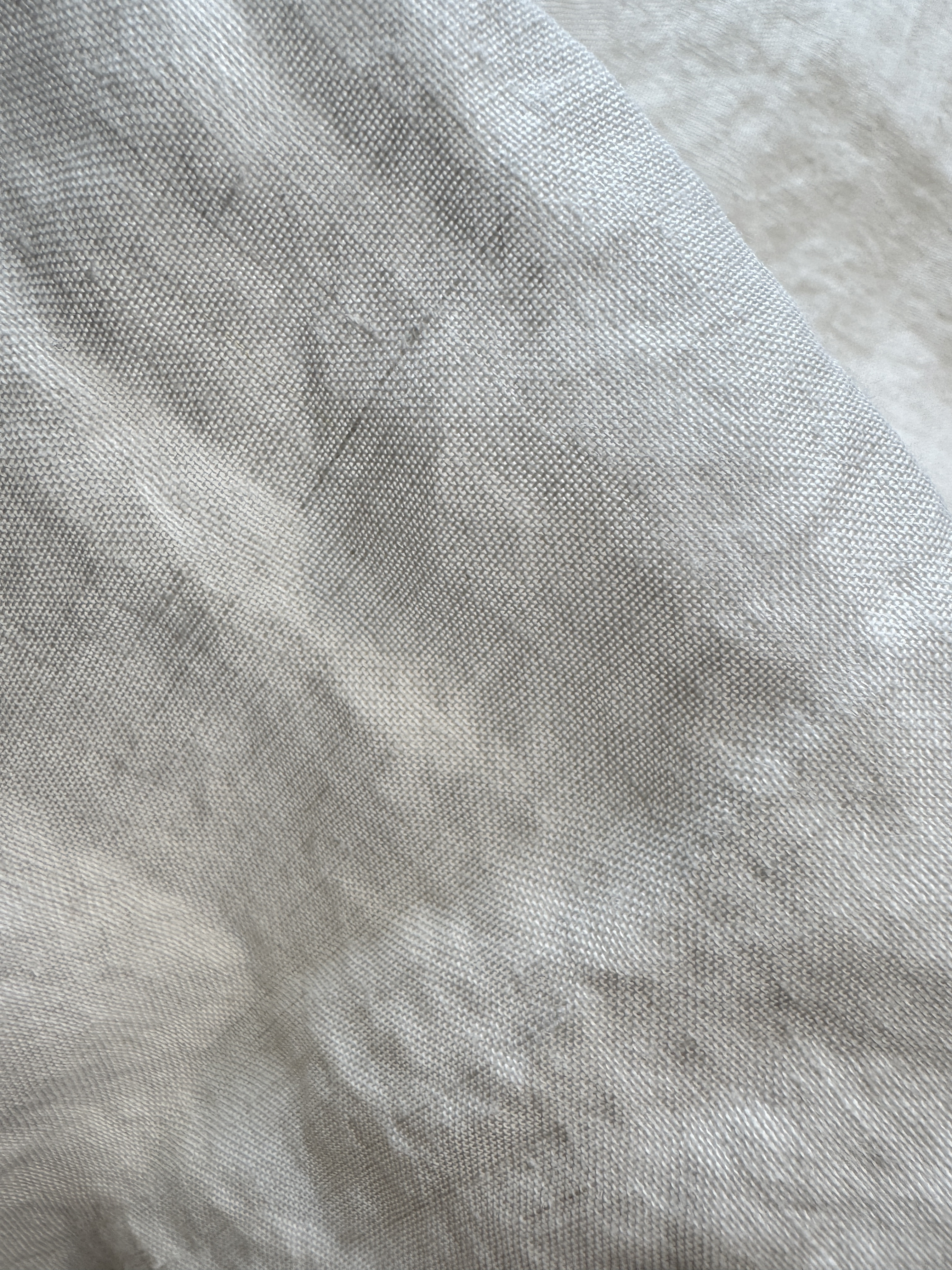 Pure White Color Ramie Cotton  - Sewing Geotextile Fabric review and price