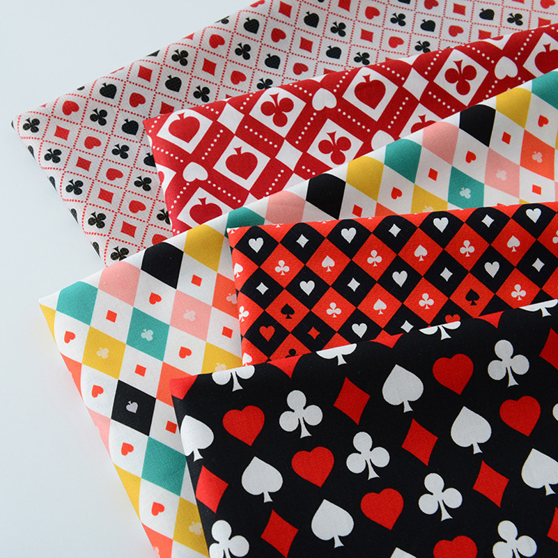 Ins Poker Element Cotton Digit - Sewing In Textile review and price