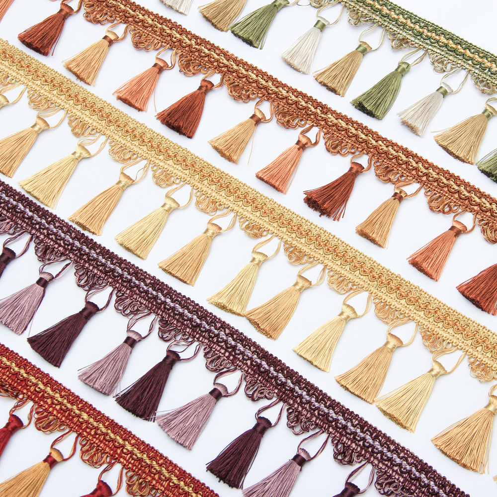 Long Gold Sewing Tassel Fringe - Sewing Thread In Textile review and price