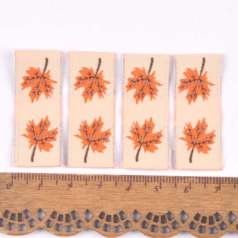 50Pcs Maple/Mushroom Embroider - Sewing Labels review and price