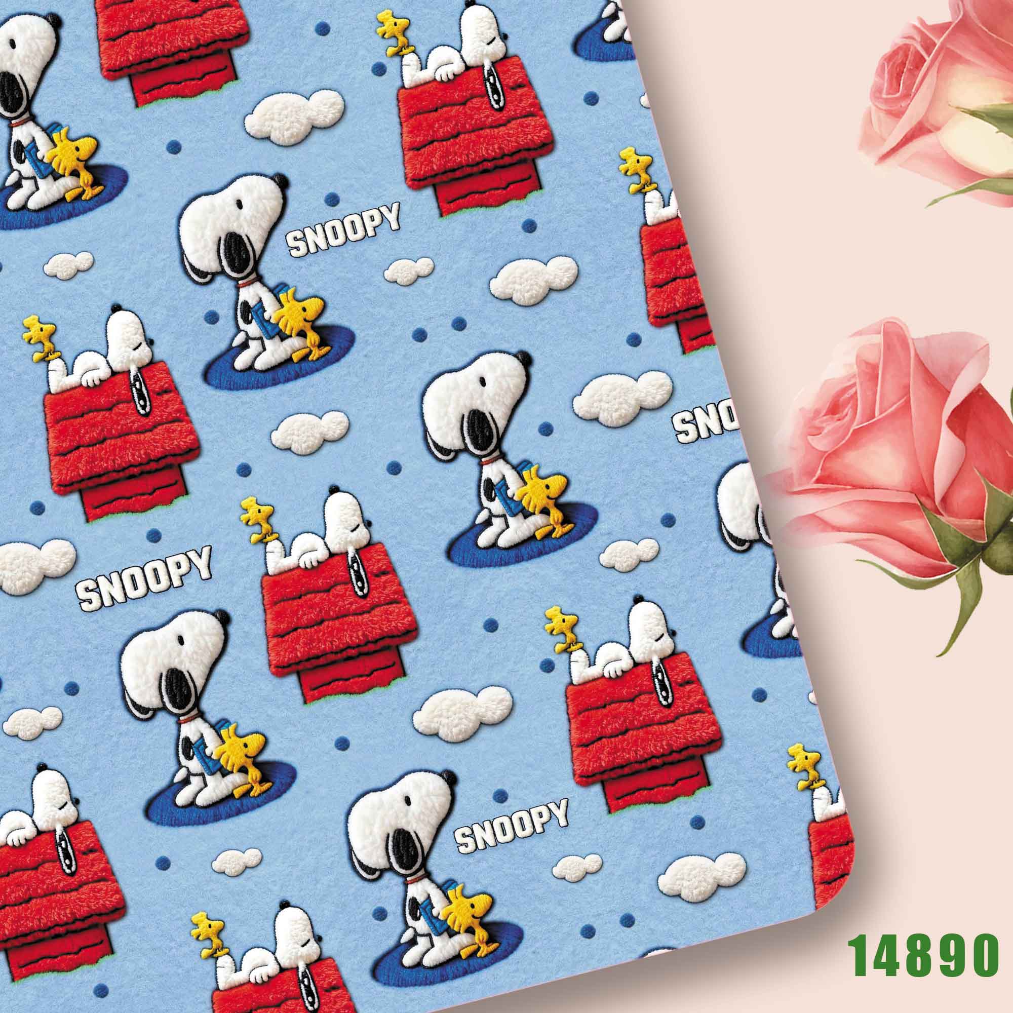 TAKARA TOMY Snoopy fabric140CM - Sewing In Textile review and price