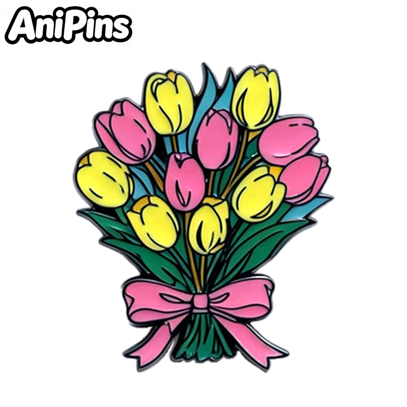 AniPins Bouquet Flowers Strawb - Sewing Labels review and price