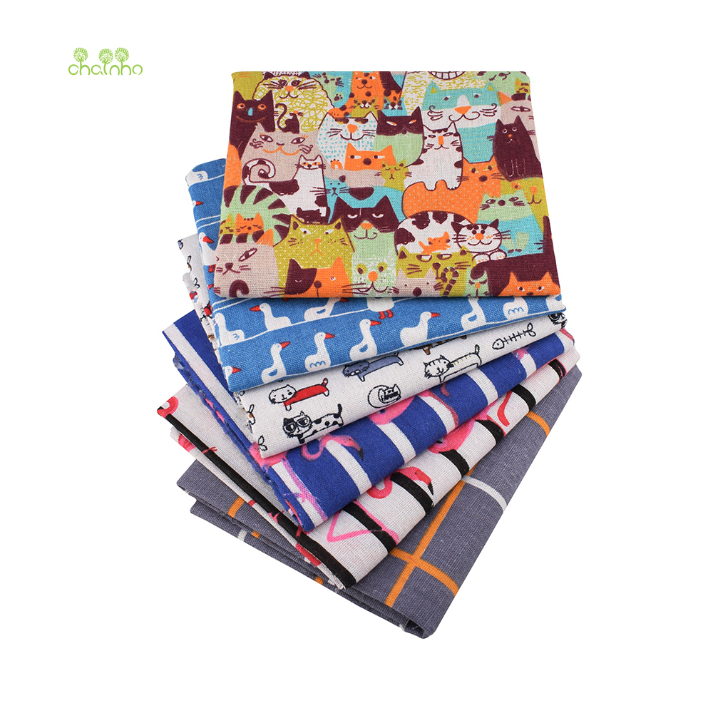 Chainho,Printed Cotton Linen F - Sewing Geotextile Fabric review and price