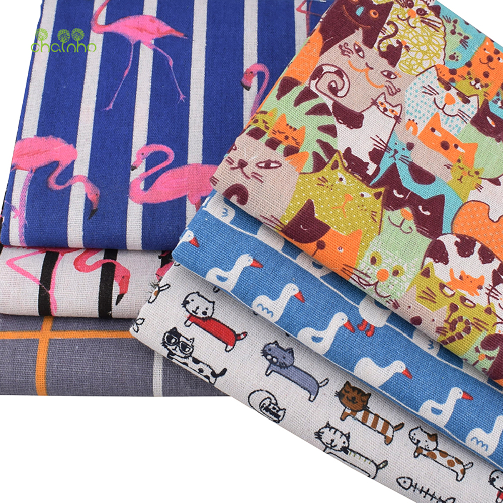 Chainho,Printed Cotton Linen F - Sewing Geotextile Fabric review and price