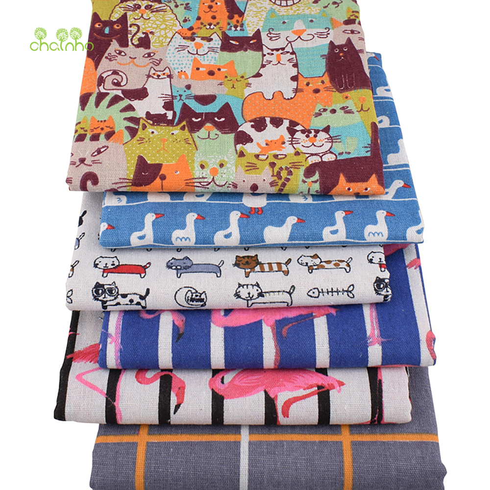 Chainho,Printed Cotton Linen F - Sewing Geotextile Fabric review and price