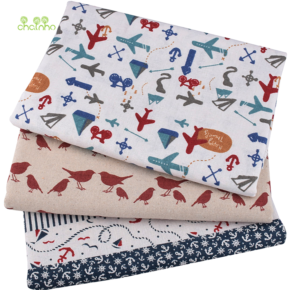 Chainho,Printed Cotton Linen F - Sewing Geotextile Fabric review and price