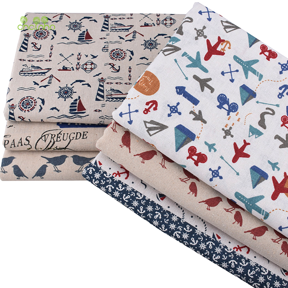 Chainho,Printed Cotton Linen F - Sewing Geotextile Fabric review and price
