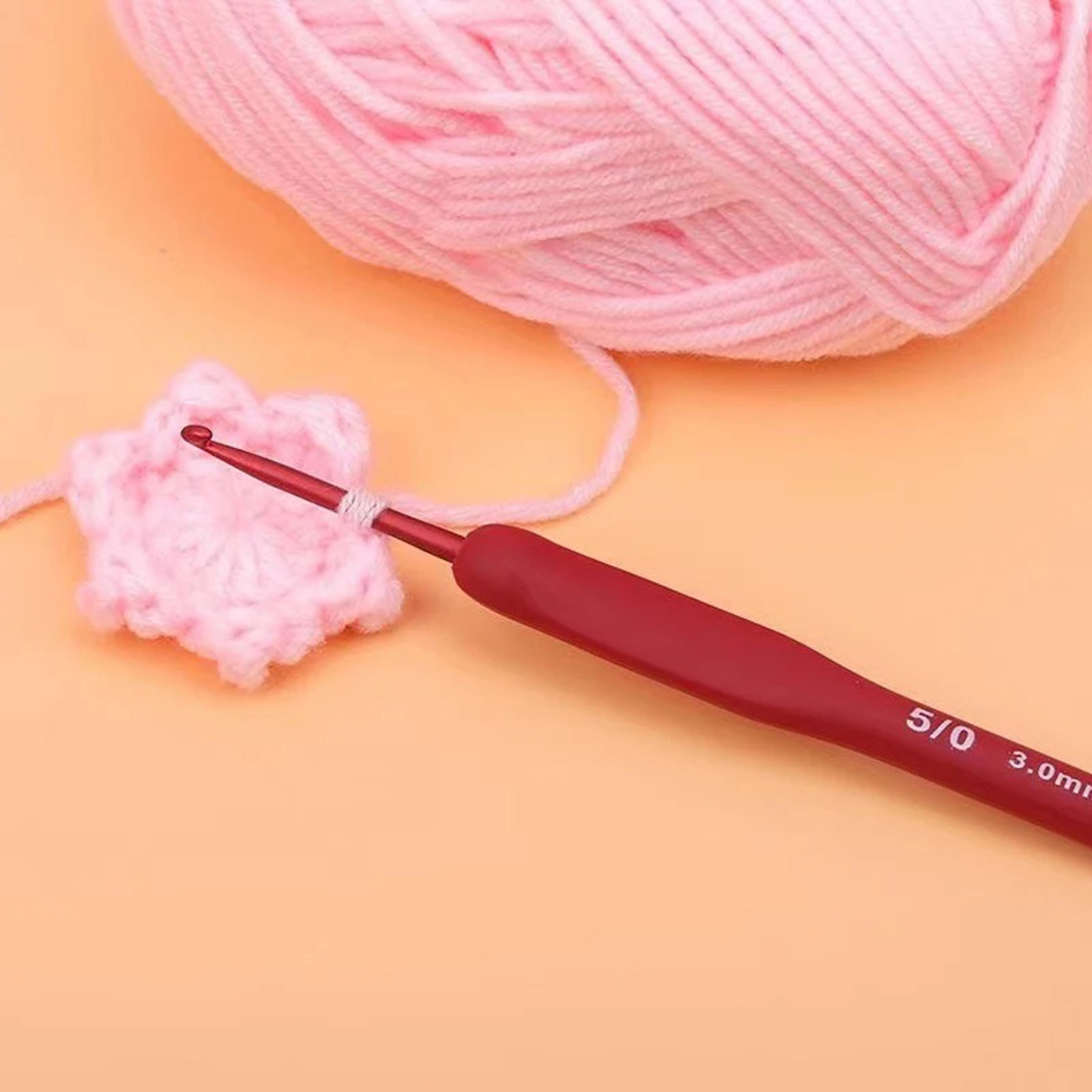9/33pcs Red Crochet Hook set,  - Sewing Necessities review and price