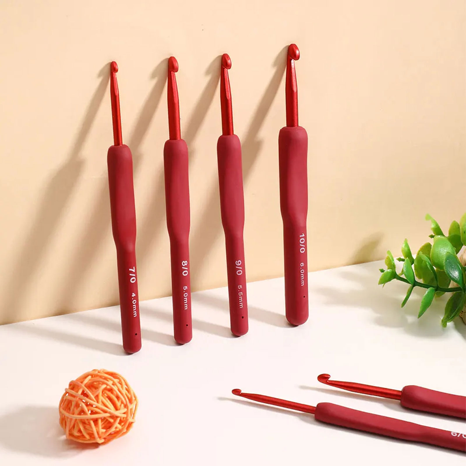 9/33pcs Red Crochet Hook set,  - Sewing Necessities review and price