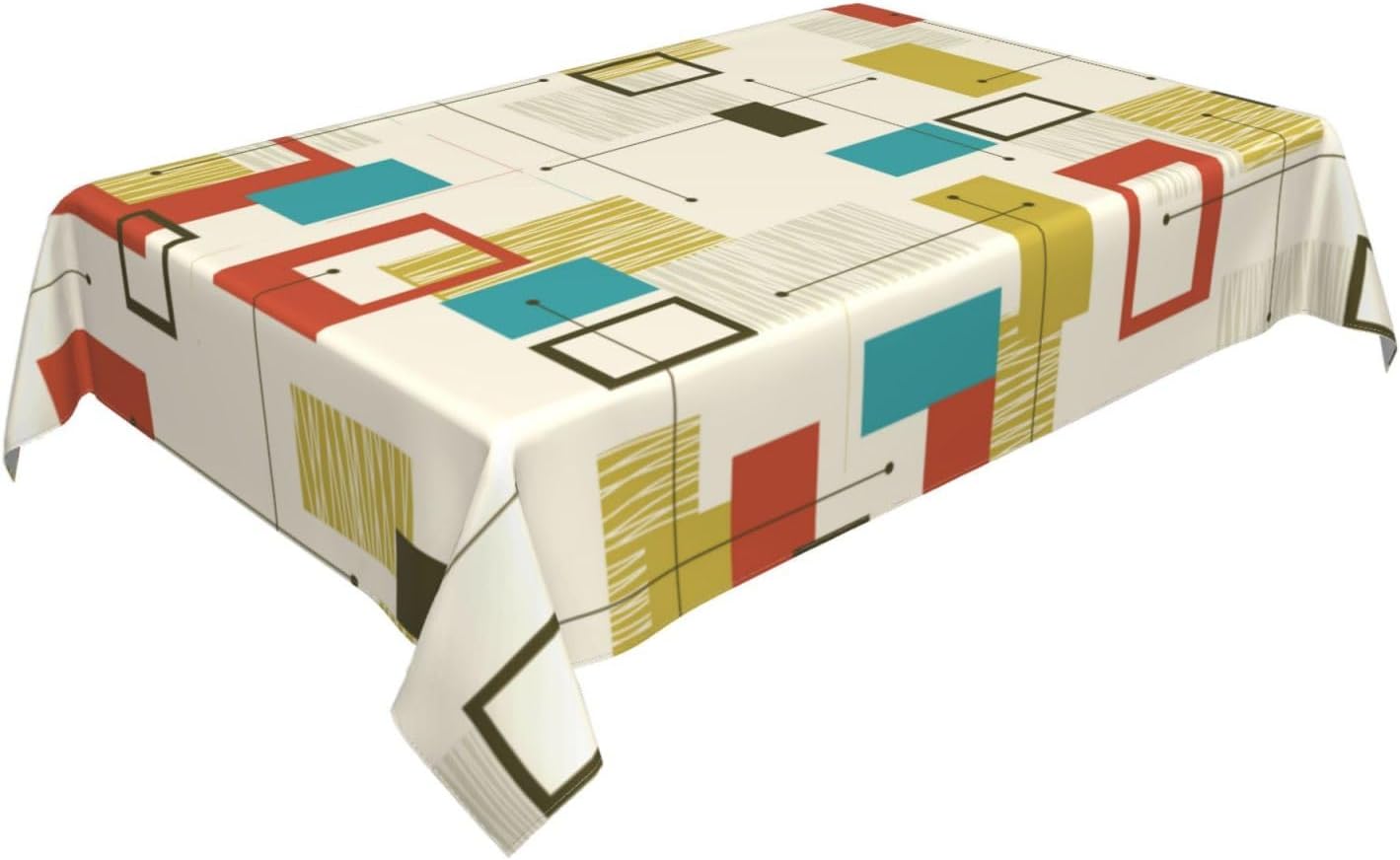 Abstract Geometric Mid Century - Century Textile & Sewing Supply Hours review and price