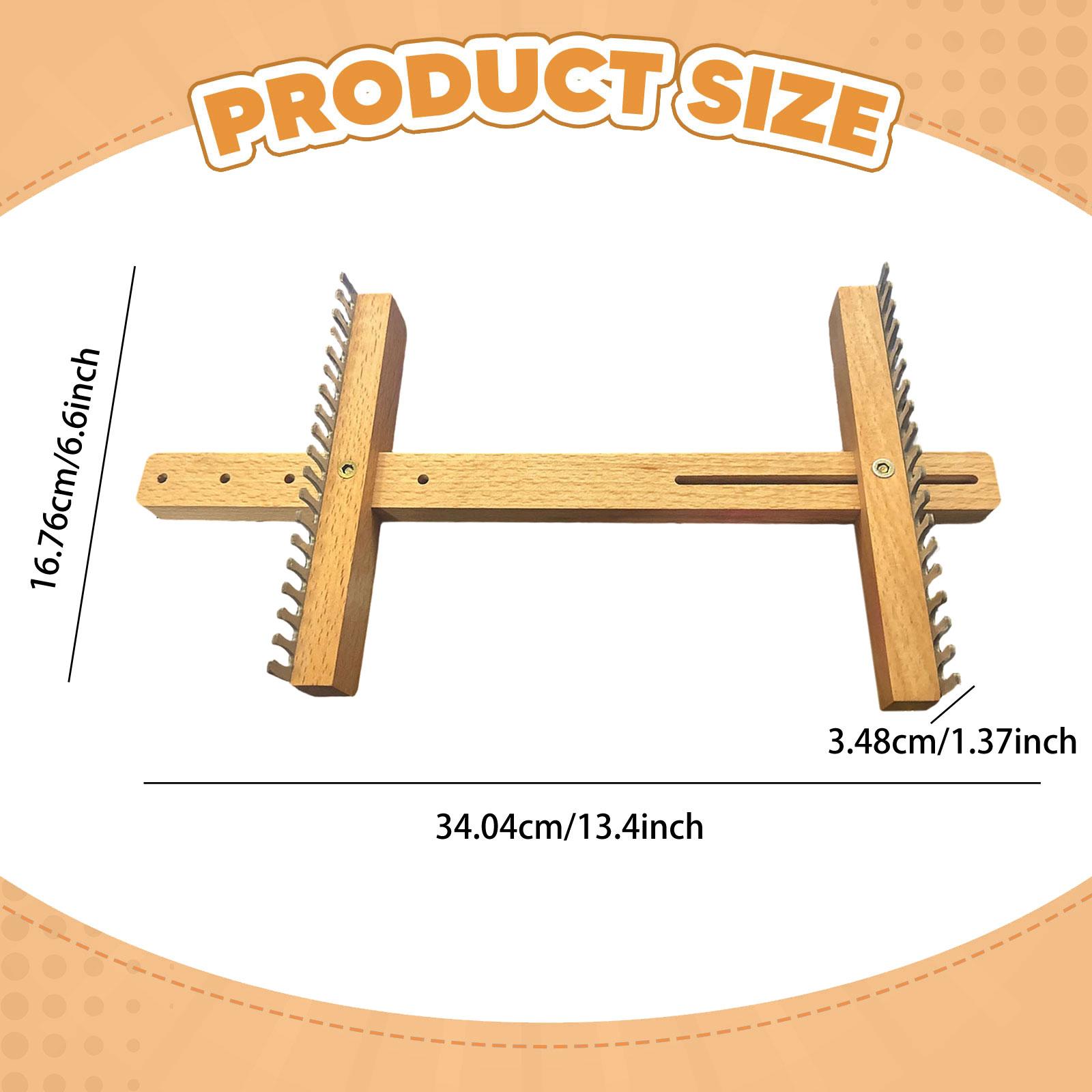 Adjustable Wooden Loom Weaving - Sewing In Textile review and price