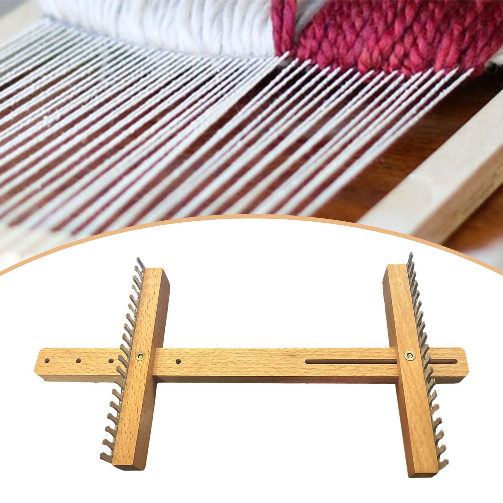 Adjustable Wooden Loom Weaving - Sewing In Textile review and price