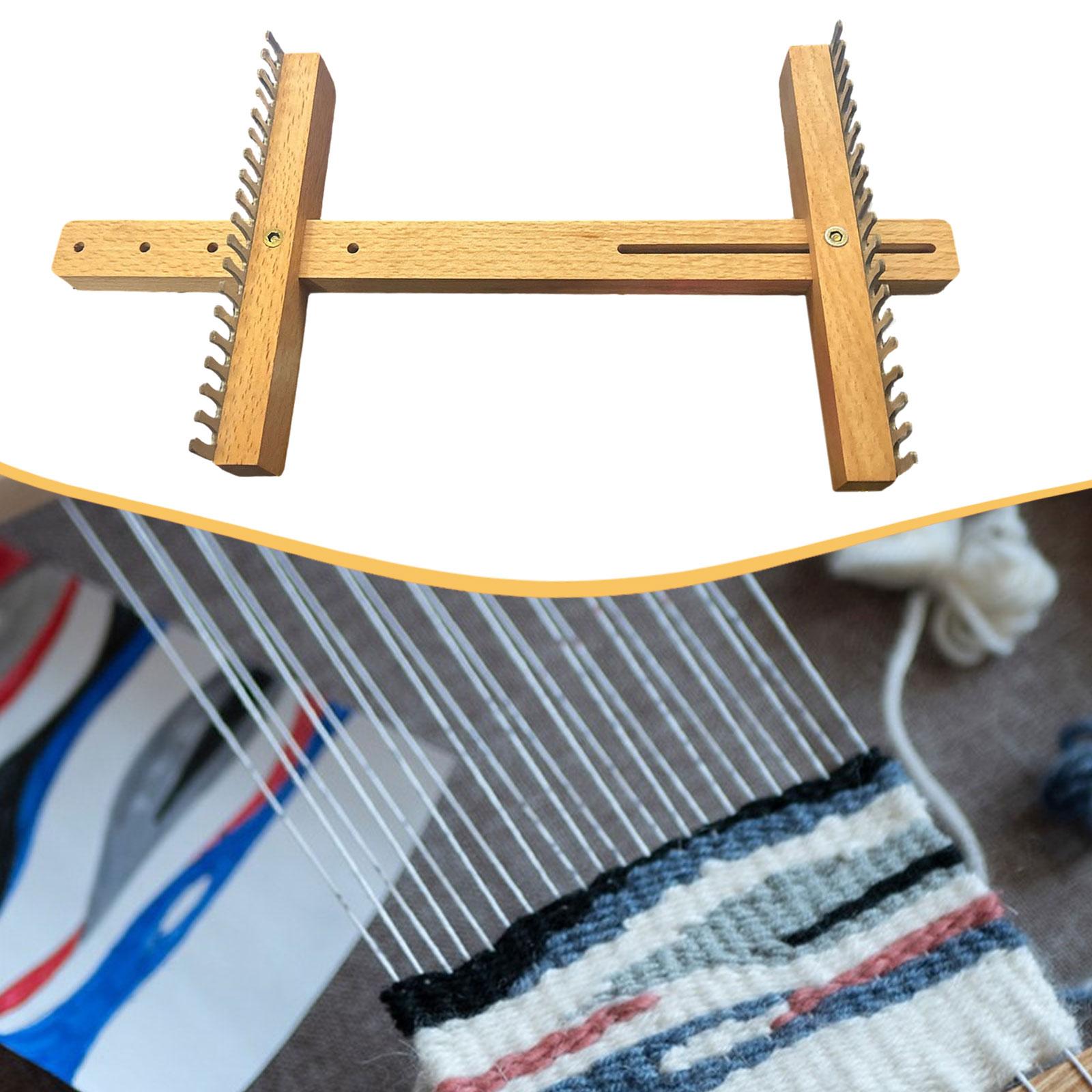 Adjustable Wooden Loom Weaving - Sewing In Textile review and price