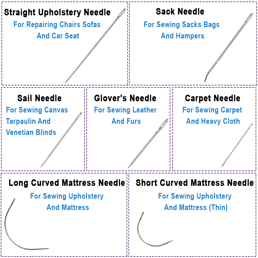 7 PCS/Pack Leather Sewing Need - Leather Needle Heavy review and price