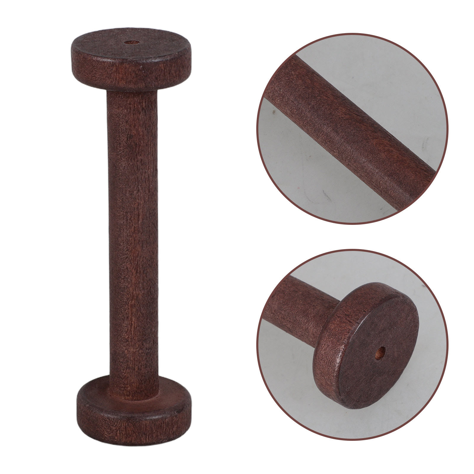 5Pcs Handpolished Wooden Spool - Sewing In Textile review and price