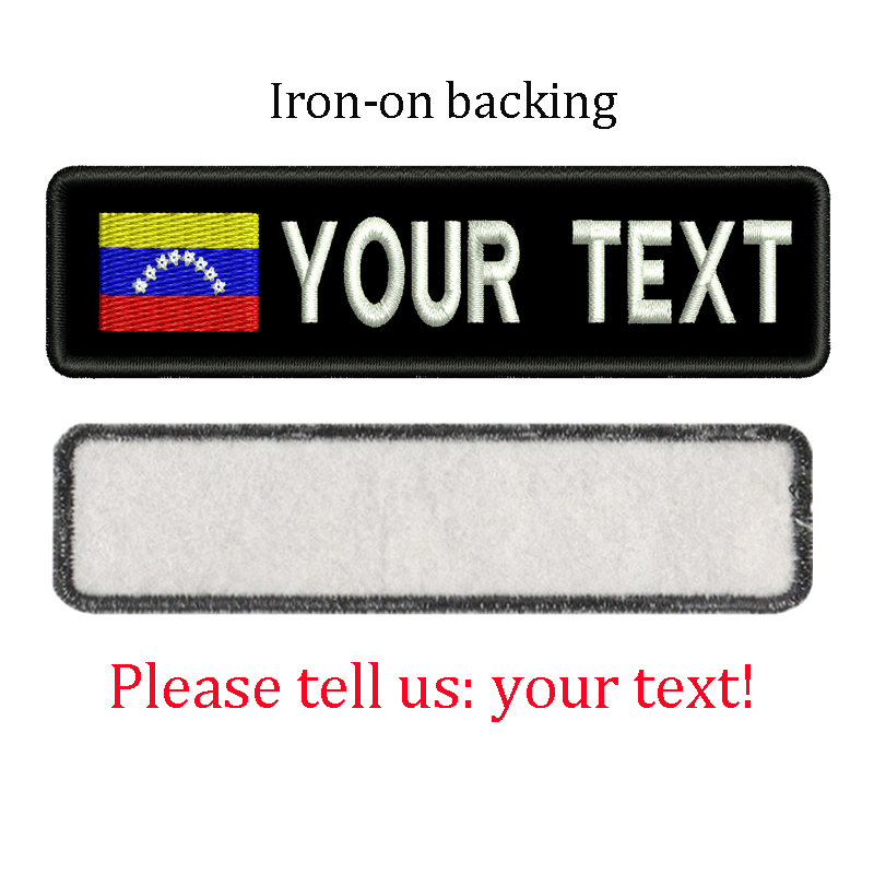 Venezuela Flag Custom Name Pat - Sewing Labels review and price