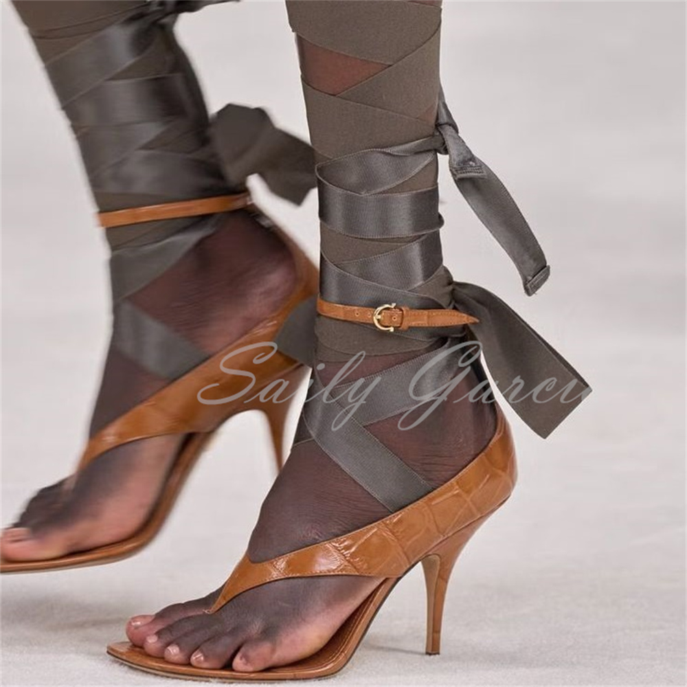 Brown Leather High Heel Flip F - Sewing Fabric review and price