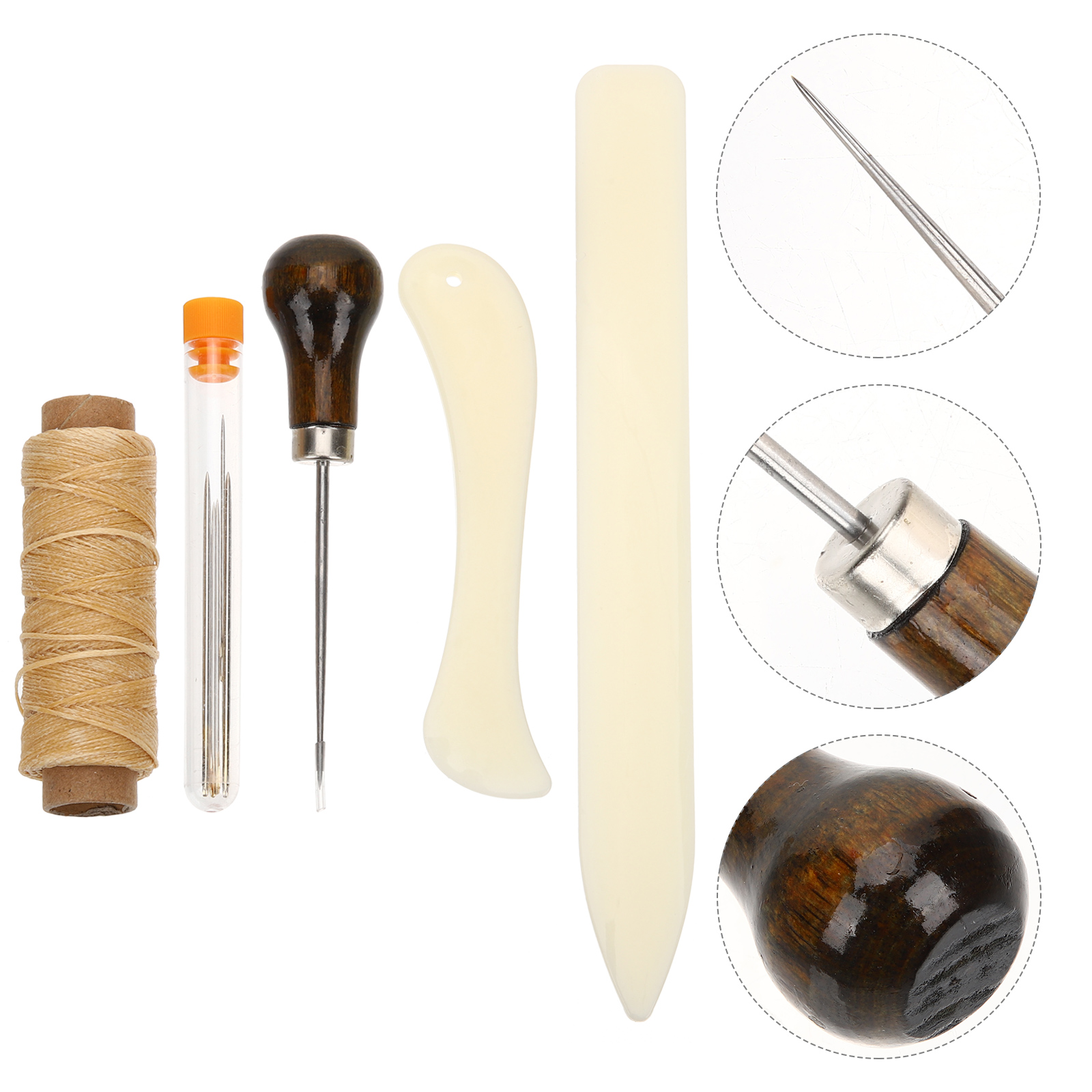 Tool Set Needle Sewing Kit Diy - Leather Needle Heavy review and price