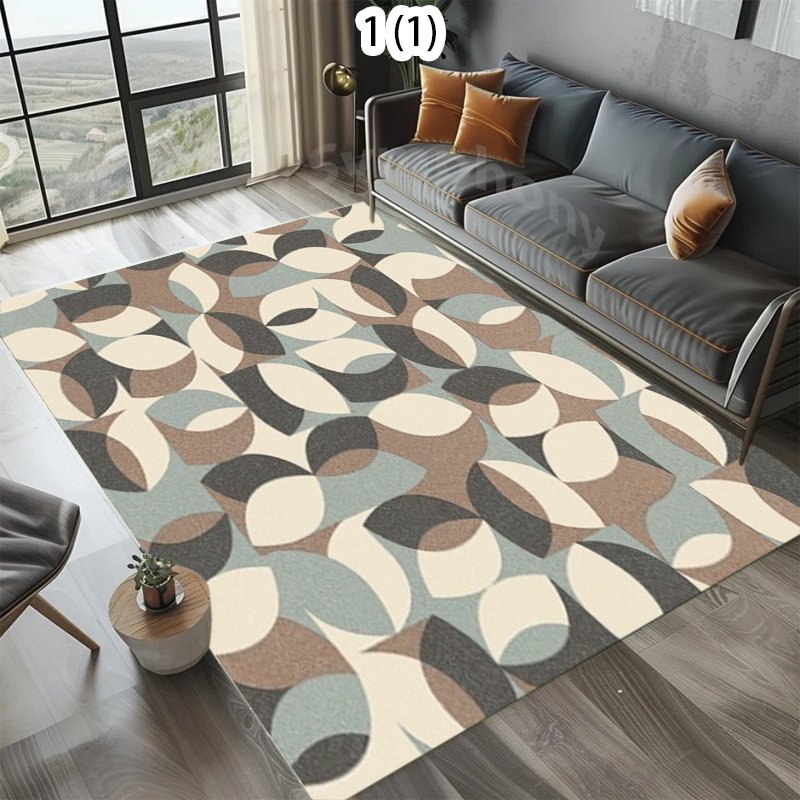 Rectangular Area Rug with Mid  - Century Textile & Sewing Supply Hours review and price