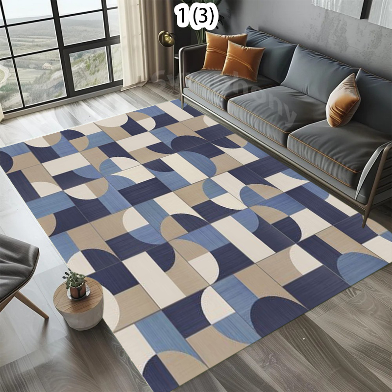 Rectangular Area Rug with Mid  - Century Textile & Sewing Supply Hours review and price