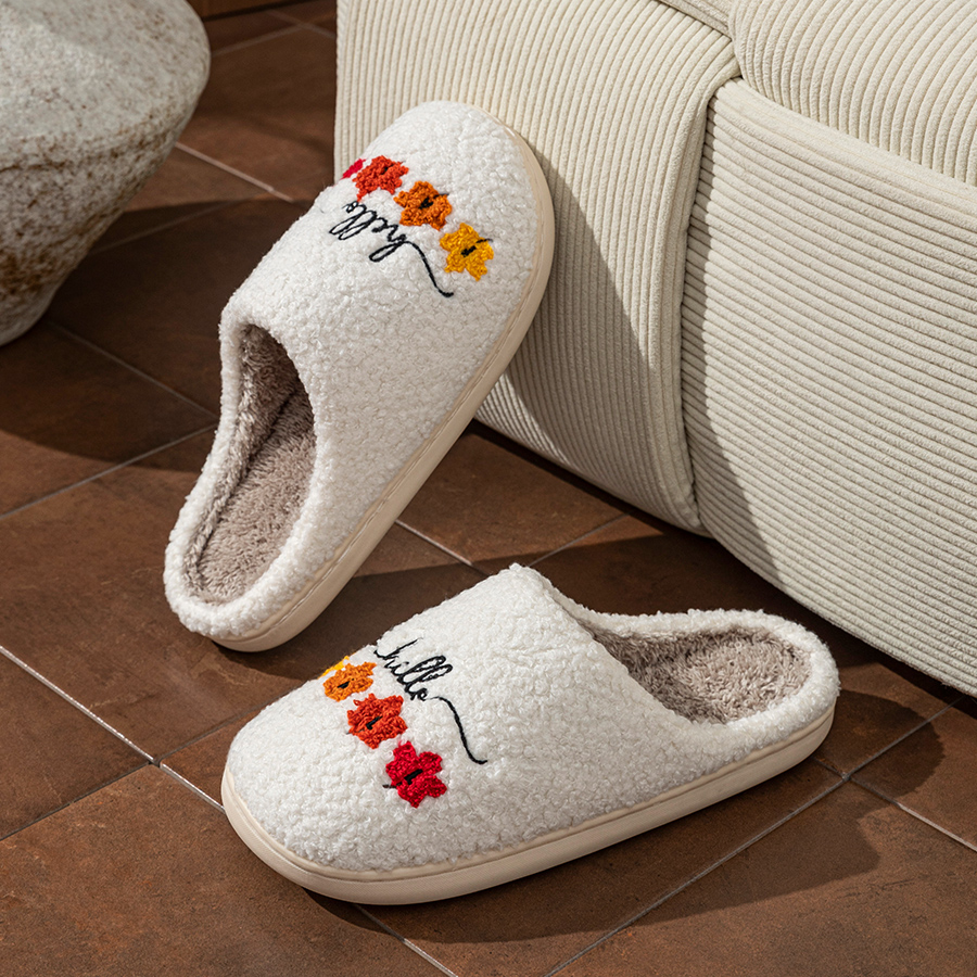 Winter Women's Slippers Indoor - Sewing Fabric review and price