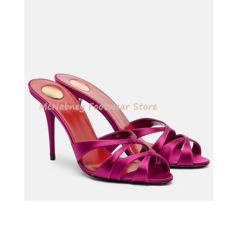 Pointed Stilettos Satin Fabric - Sewing Fabric review and price
