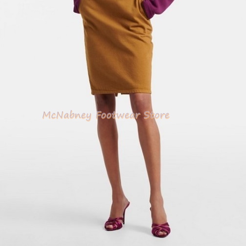 Pointed Stilettos Satin Fabric - Sewing Fabric review and price