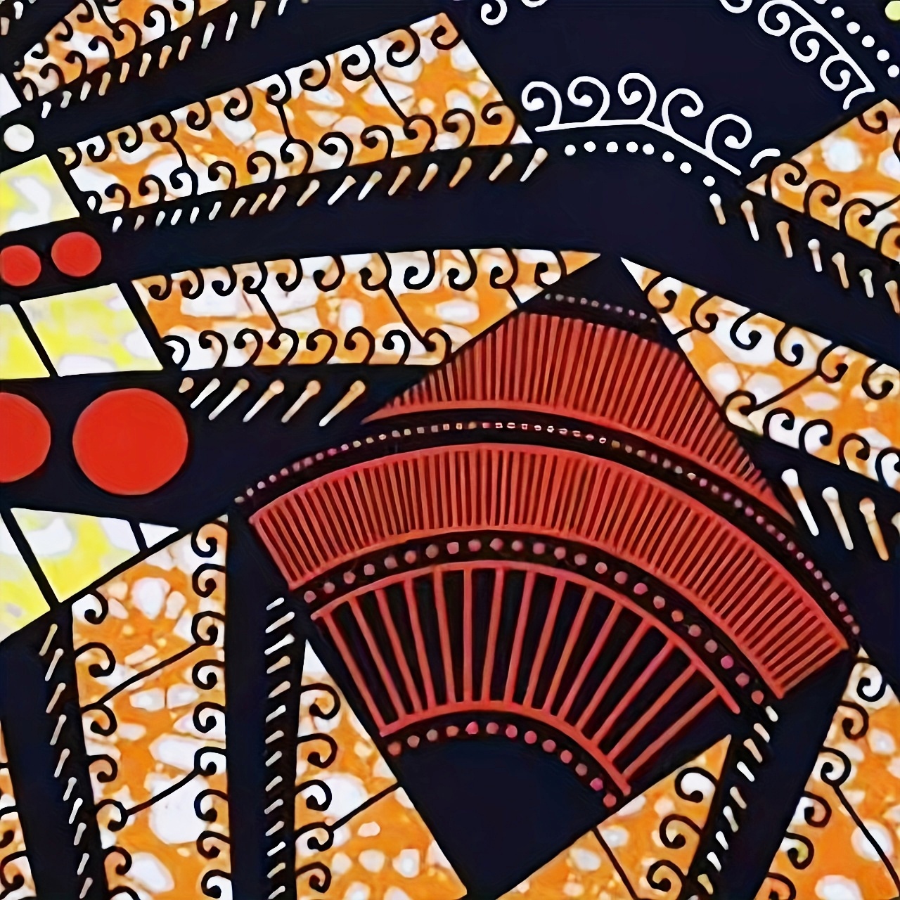6yards African ethnic wax prin - Sewing Geotextile Fabric review and price